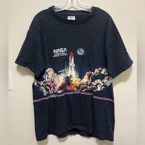 Vintage NASA 1990 wraparound print